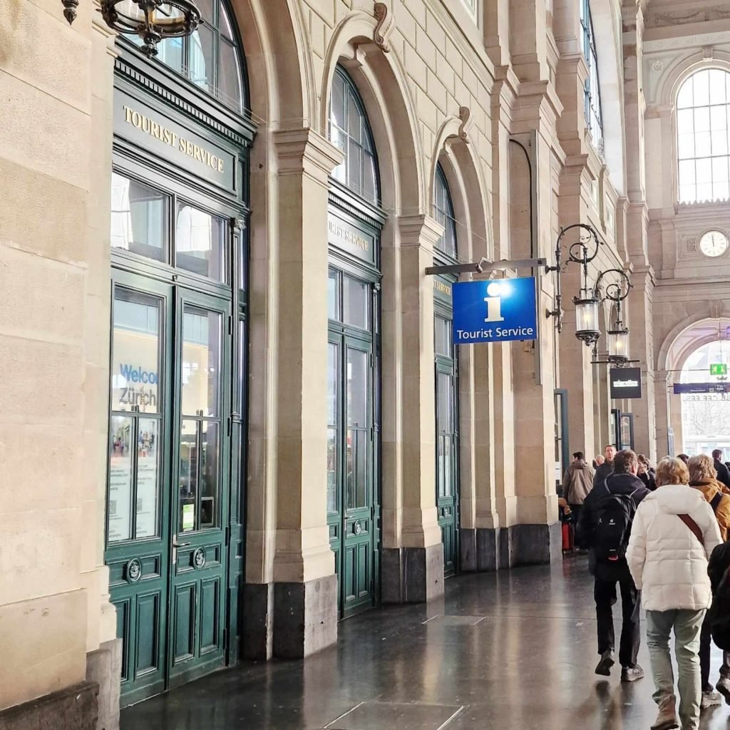 get wifio pocket wifi hire in zurich at Zurich Tourist information main station city